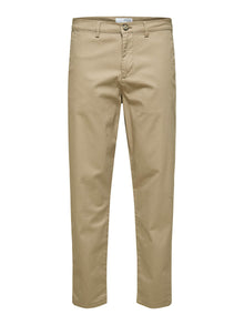  MILES SLIM TAPERED 172 STRETCH CHINO GREIGE