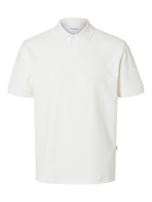  MAURICE STRUCTURE POLO SHIRT EGRET