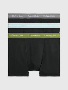  3 PACK STRETCH COTTON TRUNK - OLIVE/BROC/GREY (H5N)