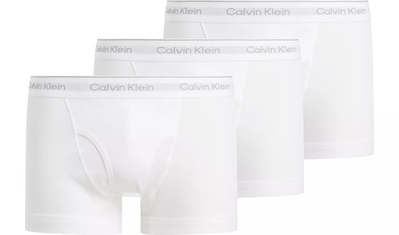 3 PACK COTTON CLASSIC TRUNK 4002 - TRIPLE WHITE (100)