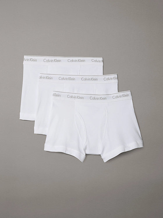3 PACK COTTON CLASSIC TRUNK 4002 - TRIPLE WHITE (100)
