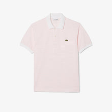  PH9753 PETIT PIQUE SS STRIPE POLO WHITE / PINK (DHI)