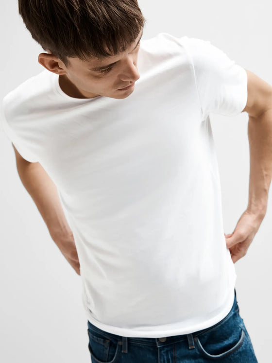 NEW PIMA SS T-SHIRT WHITE