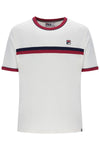 ROSARIO T-SHIRT GARDENIA / GARNET 130
