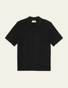 HECTOR POINTELLE SS SHIRT BLACK