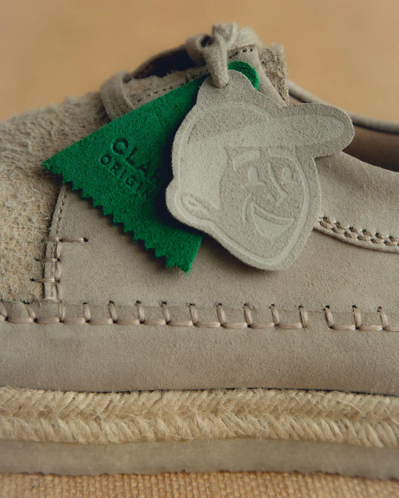 POMPEII x CLARKS ORIGINALS WEAVER SHOE ICE SUEDE