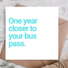  BUS PASS CARD