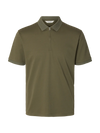 FAVE ZIP COLLAR S/S POLO KALAMATA
