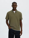 FAVE ZIP COLLAR S/S POLO KALAMATA