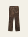 KODY CORDUROY PANTS TEAK AOP