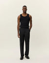 KAI CORDUROY CARGO PANTS BLACK