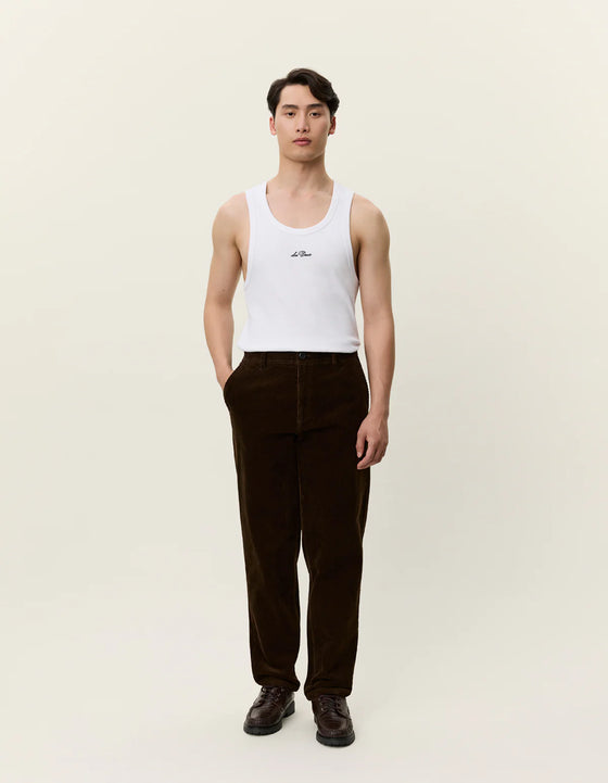 KODY CORDUROY PANTS SLATE BROWN