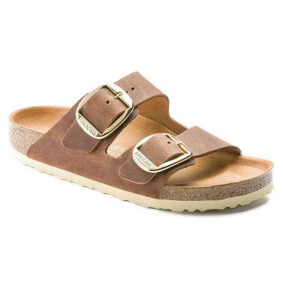 ARIZONA BIG BUCKLE OILED LEATHER COGNAC 🤎