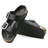 ARIZONA BIG BUCKLE OILED LEATHER BLACK SILVER 🩶