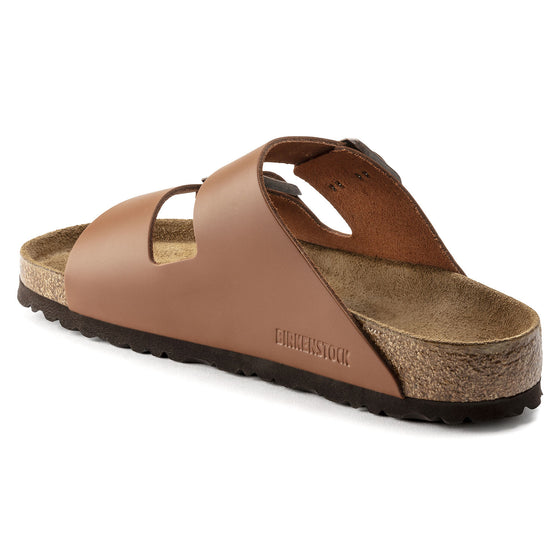 ARIZONA MENS NATURAL LEATHER SANDAL GINGER BROWN