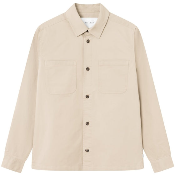 JARED TWILL OVER SHIRT SAND