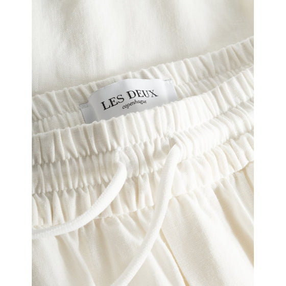 OTTO LINEN SHORTS WHITE (052)