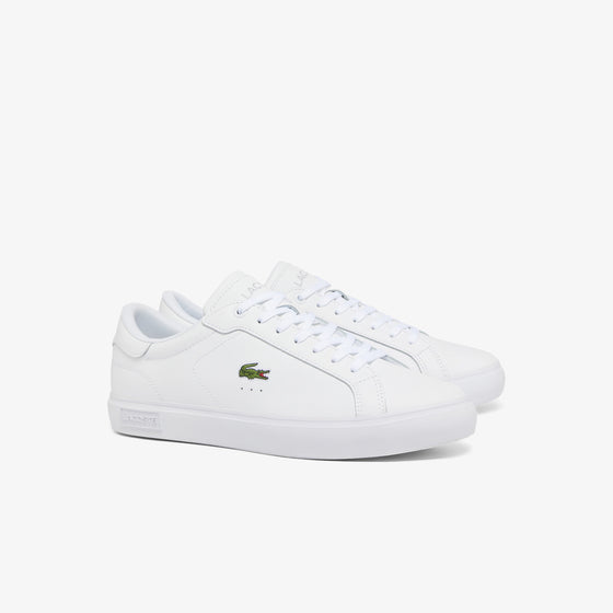 POWERCOURT LEATHER SNEAKERS WHITE WHITE (21G)