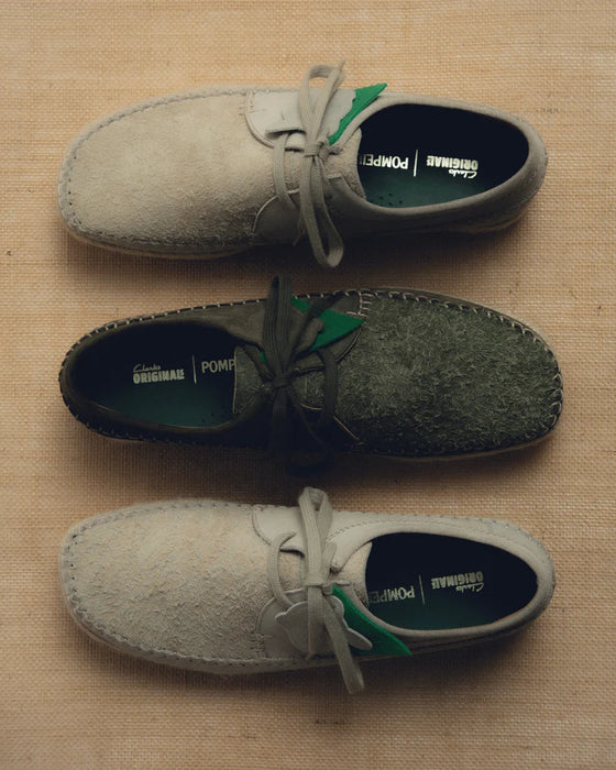 POMPEII x CLARKS ORIGINALS WEAVER SHOE CACTUS SUEDE