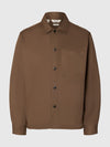 TATE TWILL OVERSHIRT CHOCOLATE CHIP