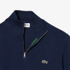 COTTON 1/4 ZIP KNIT NAVY (166)