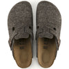 BOSTON MENS WOOL FELT MULE CACAO BROWN