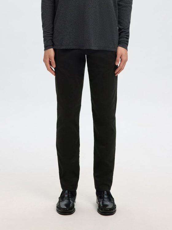 NEW MILES SLIM 175 STRETCH CHINO BLACK