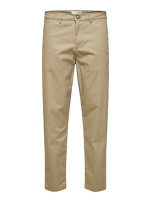  NEW MILES SLIM TAPERED 172 STRETCH CHINO GREIGE