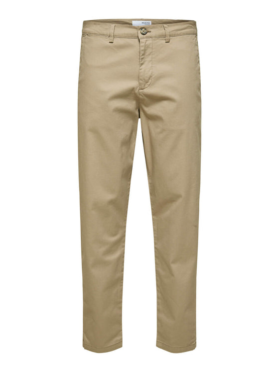 NEW MILES SLIM TAPERED 172 STRETCH CHINO GREIGE