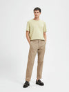 NEW MILES SLIM TAPERED 172 STRETCH CHINO GREIGE
