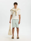MILES SHORTS AQUA GREY