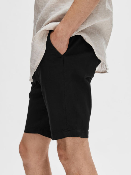 SLIM MILES FLEX SHORTS BLACK