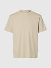 SPENCER RIB T-SHIRT OATMEAL