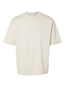  LOOSE OSCAR T-SHIRT OATMEAL