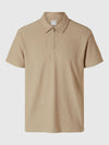 PLISSE 1/2 ZIP POLO CASHMERE