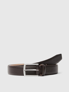  CARL LEATHER BELT CHOCOLATE TORTE