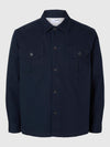 CANVAS WORKWEAR OVERSHIRT SKY CAPTAIN