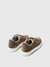 DAVID CHUNKY SUEDE TRAINER ALMONDINE