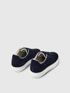 DAVID CHUNKY SUEDE TRAINER NAVY