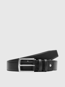  ASKEL LEATHER BELT BLACK