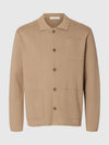 MIKE LS RELAX CARDIGAN SAVANNAH TAN
