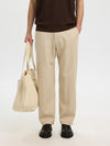 BRODY LOOSE LINEN TROUSERS INCENSE