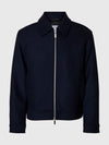 PHILIP WOOL BLEND JACKET SKY CAPTAIN