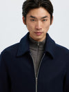 PHILIP WOOL BLEND JACKET SKY CAPTAIN
