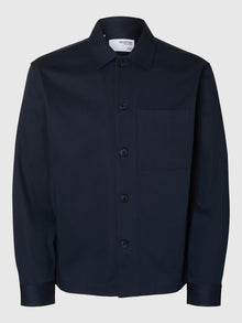  TATE TWILL OVERSHIRT SKY CAPTAIN
