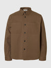 TRAVIS TWILL OVERSHIRT CHOCOLATE CHIP