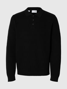  DANE LS POLO BLACK