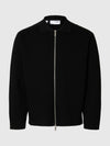 MIKE FULL ZIP BLACK