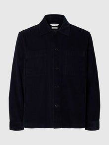 TATE CORD OVERSHIRT SKY CAPTAIN