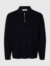TELLER 1/2 ZIP POLO LS SKY CAPTAIN